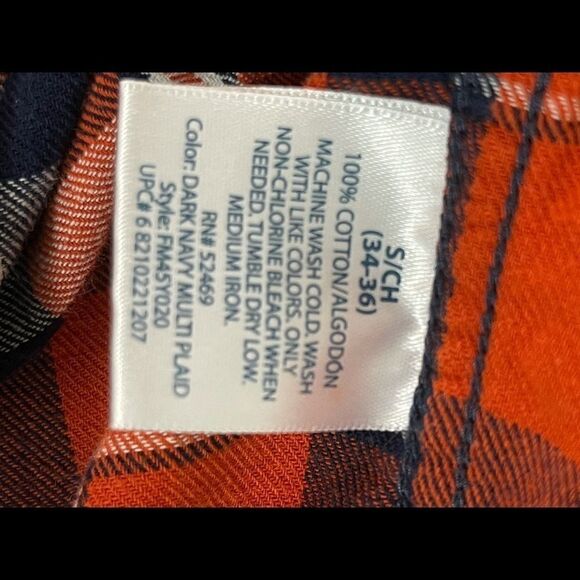 Men’s Faded Glory Plaid Long Sleeve Button Down Shirt - Picture 3 of 6